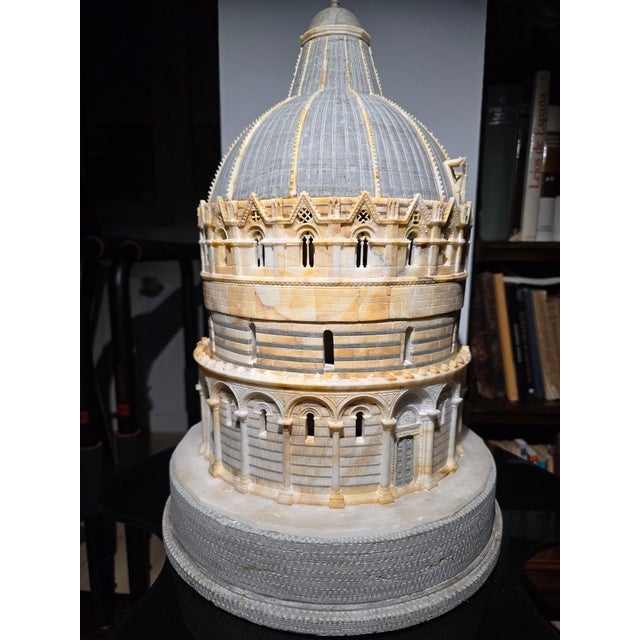 Mid 19th Century Sculpture of the Baptistery, Pisa, 1860s For Sale - Image 5 of 16