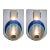 Mid-Century Modern Wall Lights Attributed to Fontana Arte, 1960s, Set of 2 For Sale - Image 3 of 3