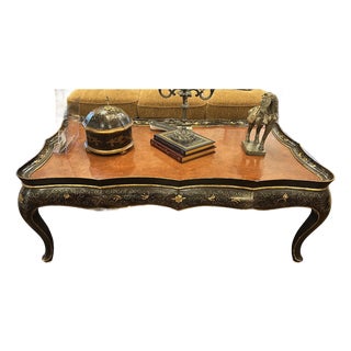 Vintage French Provincial/Chinoiserie Coffee Table For Sale