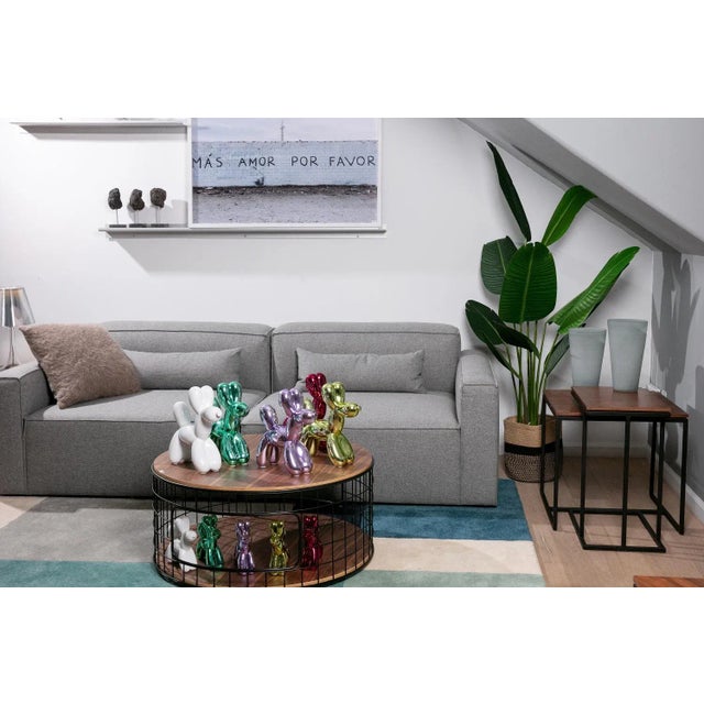 Interior Illusions Plus Lavender Mini Ceramic Dog Piggy Bank - 7.5" tall For Sale - Image 4 of 6