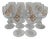Large Crystal Glasses from Saint Louis, Early 20th Century, Set of 14 For Sale