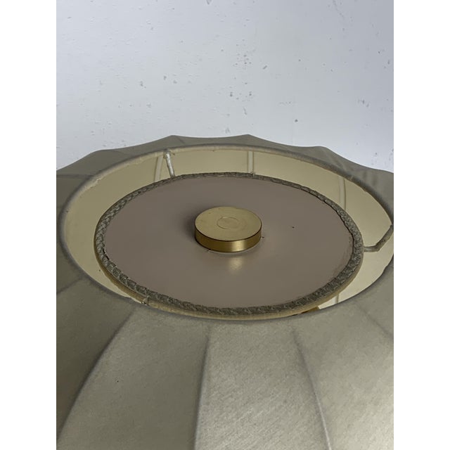 1960s Mid-Century Hollywood Regency Brass Mushroom Table Lamp, Vienna, Austria, 1960s For Sale - Image 5 of 16