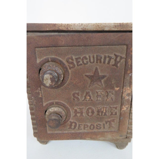 Security Safe Home Deposit Cast Iron Combination Lock Coin Piggy Bank 4734b For Sale - Image 4 of 18