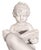 Pair Antique French White Bisque Porcelain Putti Baby Cherubs Sculpture Figures For Sale - Image 18 of 18