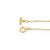 Metal Tiffany & Co. T Collection 18k Yellow Gold Turquoise and Diamond Necklace For Sale - Image 7 of 8