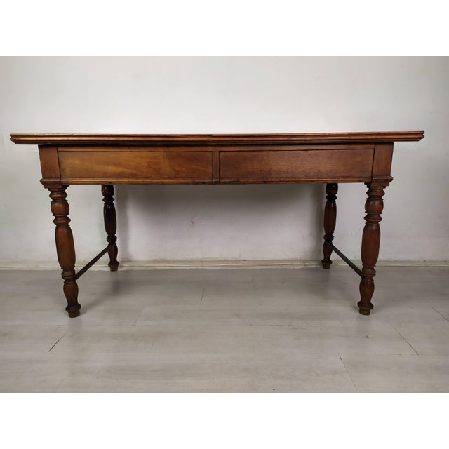 Tan Oak Work Table For Sale - Image 13 of 18