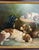 Wood 1890–1910 British Oil Painting of Resting Spaniels in a Domestic Interior, Signed Holtham For Sale - Image 7 of 10