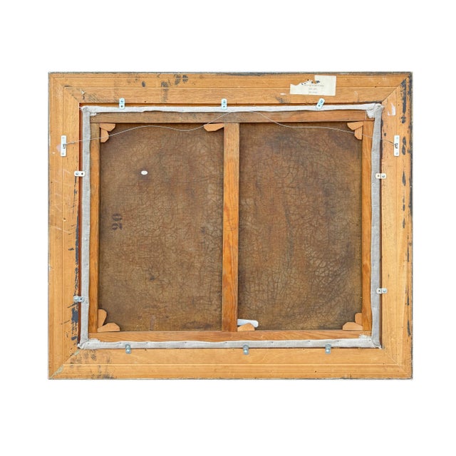 Early 19th Century American Oil on Canvas Painting For Sale - Image 11 of 12