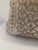 Fortuny Ashanti tribal pattern double sided down cushions. This stunning cream and silvery gold Fortuny pattern is 1980’s...