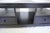 Wood Modern Black Coffee Table – Glass Top, 2 Drawers, Freshly Refinished For Sale - Image 7 of 11