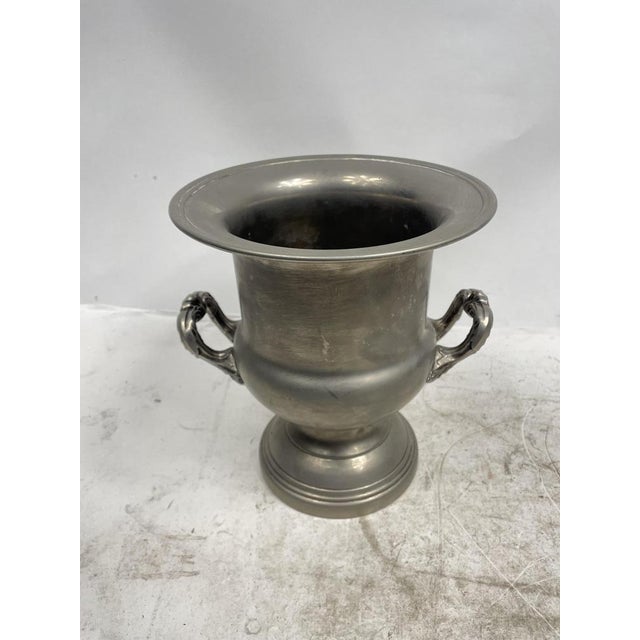 Silver Antique Silver Vase, 1950s For Sale - Image 8 of 10