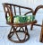 Here is a gorgeous set of boho chic, mid-century bent bamboo chairs and table base set! As you can see, the chairs have a...