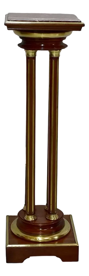Louis XVI 19th Century Pedestal with 4 Columns