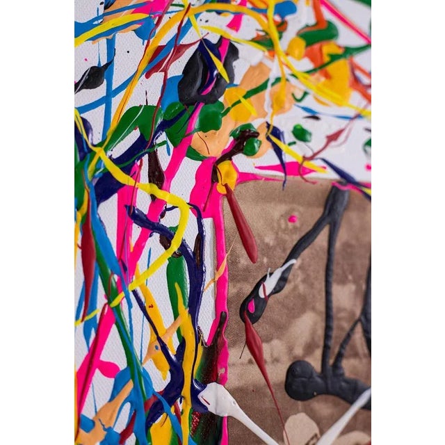 Bomberbax, Painting, 2021, Mixed Media on Canvas For Sale - Image 5 of 14