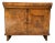 French Brutalist Burl Wood Cabinet, 1970s For Sale