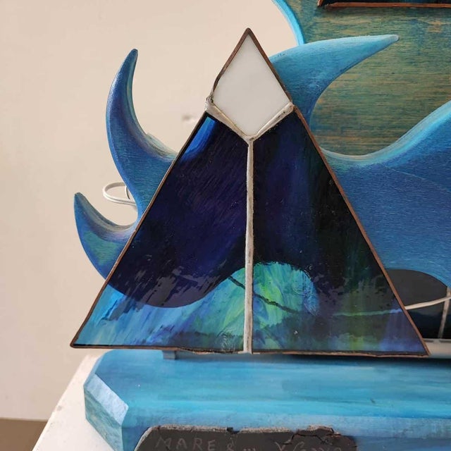 Lamp Sculpture by V. Casio, 2010 For Sale - Image 3 of 13