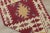 1970s 1970s Turkish Southwestern Style Geometric Red Oushak Kilim Rug For Sale - Image 5 of 10