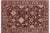 Burgundy Shabby Chic 1990's Pak-Persian Aubergine/Aubergine Wool Rug - 3'1'' X 5'1'' For Sale - Image 8 of 9