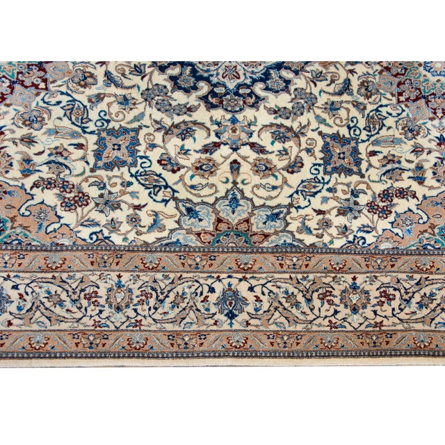 Vintage Persian Kashan Rug For Sale - Image 11 of 14