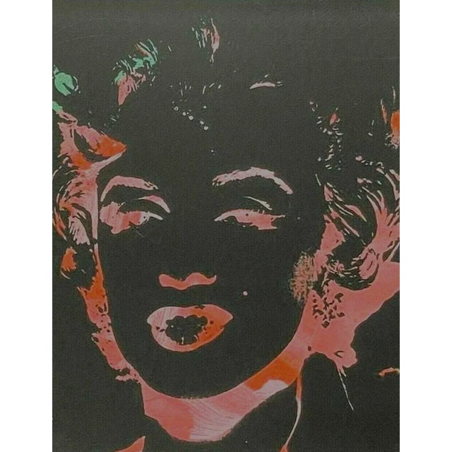Andy Warhol Marilyn Monroe Signed Lithograph Limited # 22