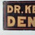 American Double Sided Metal Trade Advertising Sign, a Beauty Shop & a Dentist For Sale - Image 3 of 8