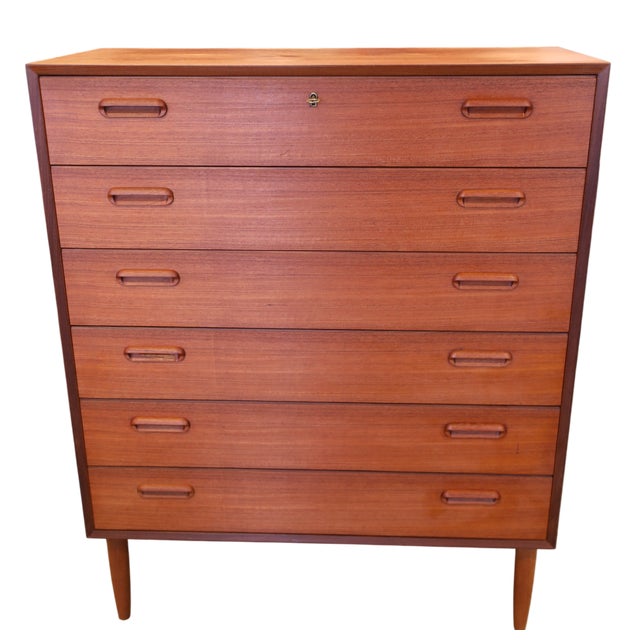 Chest of Drawers in Teak by Gunni Omann for Omann Jun, Denmark, 1960s For Sale - Image 10 of 10