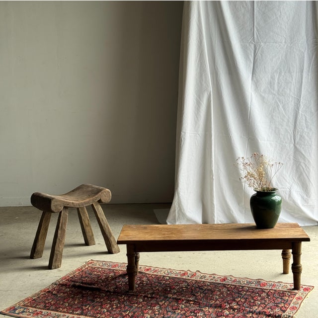 Vintage Middle Eastern Rug with Pink and Blue Floral Patterns, 1980s For Sale - Image 9 of 18