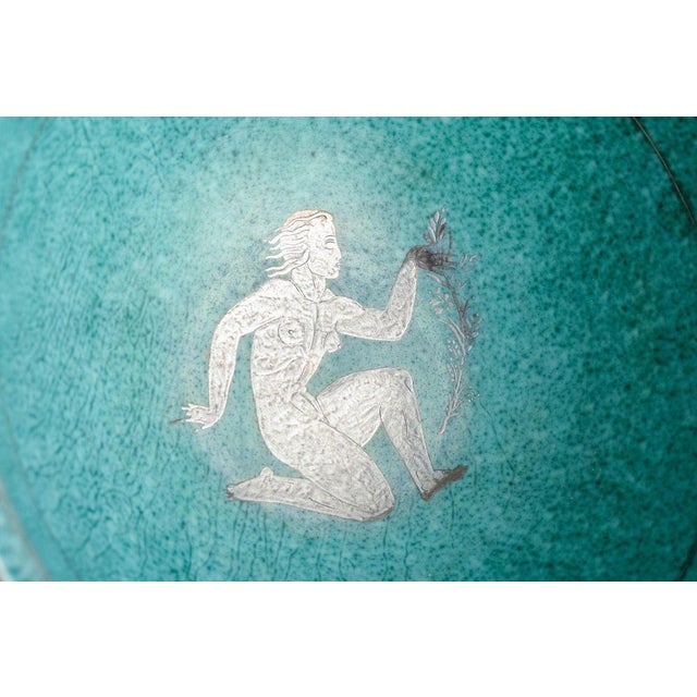 Vintage Art Deco Bowl by Wilhelm Kåge for Gustavsberg, 1940s For Sale - Image 3 of 6