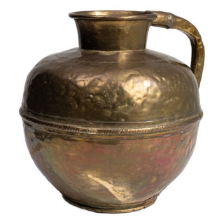19th Century France Brass Jar For Sale