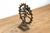 Burnished Brass Miniature Nataraja Deity For Sale In Los Angeles - Image 6 of 9
