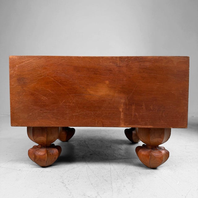 1960s Japanese Wooden Go Set Goban with Stones, 1960s For Sale - Image 5 of 13
