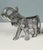 Vintage Silver-Plated Elephant Wine Cooler For Sale - Image 4 of 4