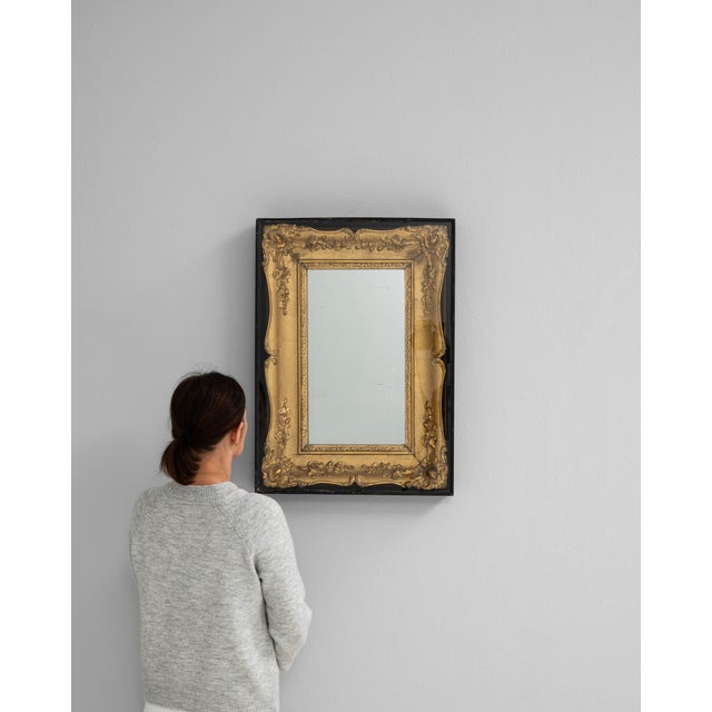 19th Century French Gilded Wood Mirror For Sale - Image 16 of 18