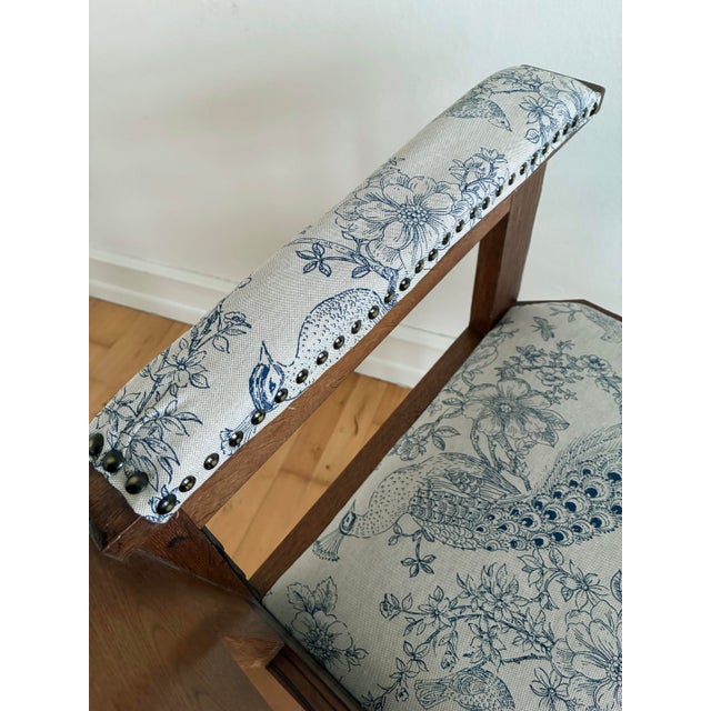 Dutch Art Deco Amsterdam School Armchair, 1920s For Sale - Image 10 of 17
