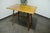 Brussels Table with Red Woven Shelf by Dřevopodnik Holešov, 1960s For Sale - Image 9 of 14