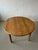 Round Oak Table from Brobyværk Møbelfabrik, Denmark, 1970s For Sale - Image 9 of 11