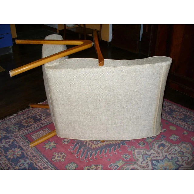 Cassina Reclining Armchair from Cassina, 1950s For Sale - Image 4 of 7