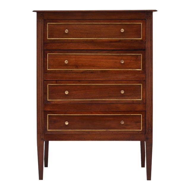 French Louis XVI Style Chest of Drawers For Sale