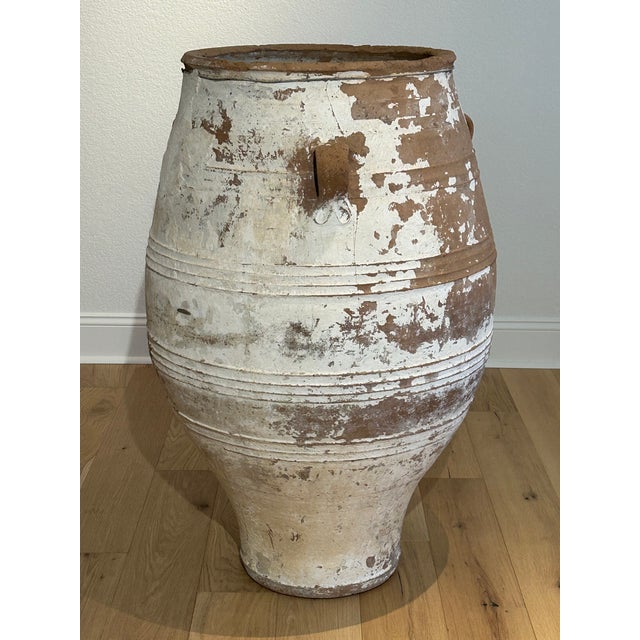 Mediterranean Antique Greek Urn For Sale - Image 3 of 6