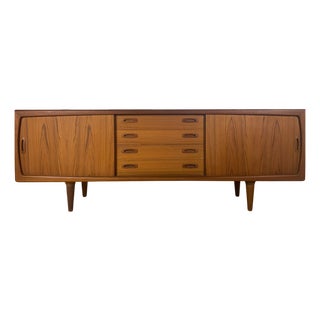 Vintage Danish Teak Sideboard by H.P. Hansen, 1960s For Sale