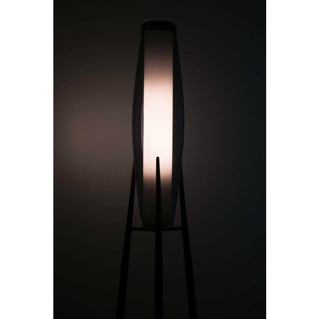 1950s Floor Lamps in Brass and Glass by Svend Aage Holm Sørensen, 1950s, Set of 2 For Sale - Image 5 of 9