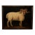 Pair of Large Vintage Paintings of a Ram by Skilling For Sale