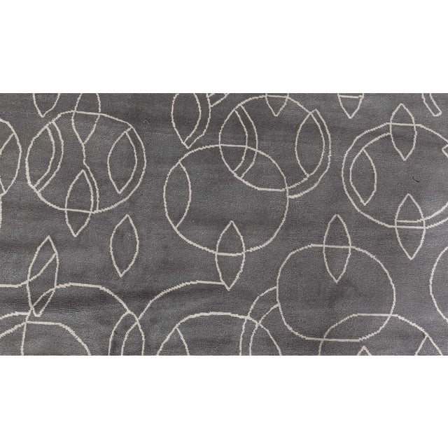 Modern Tibetan 'Hummingbird' Silk and Wool Rug by Doris Leslie Blau For Sale - Image 4 of 9
