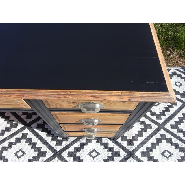 Vintage Desk in Pine, 1940s For Sale - Image 10 of 18