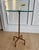 1990s Discontinued Global Views Quad Pod Gold Leaf & Glass Accent Table For Sale - Image 5 of 9