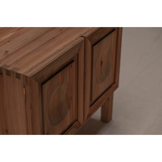 Brutalist Brutalist Two-Door Sideboard, 1970s For Sale - Image 3 of 12