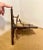 Asian Chinoiserie Burnt Bamboo Painted Corner Shelf For Sale - Image 4 of 12