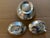 A wonderful trio of (3) Danish Midcentury Modern silver plated dishes, designed by Carl F. Christiansen. Christiansen was...