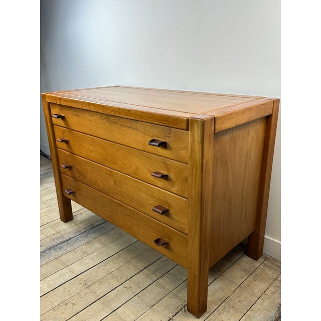 Chest of Drawers in Elm from Maison Regain, 1970s For Sale - Image 6 of 12