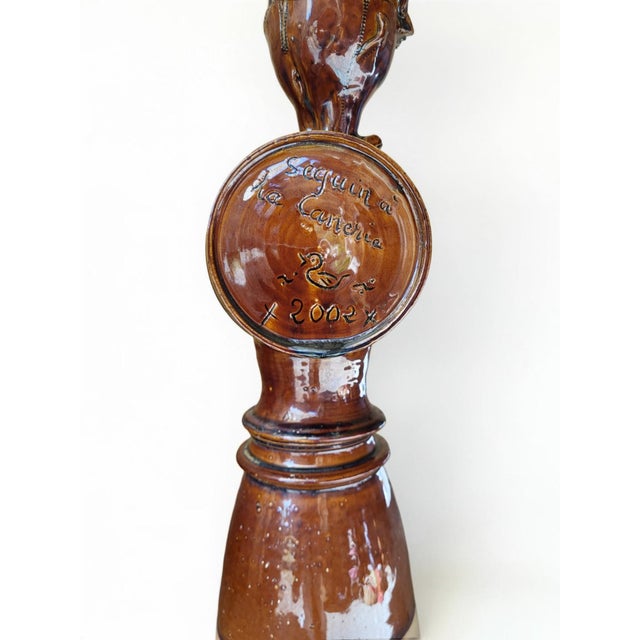 Roof Finial Signed Seguin (Jean Claude and Sabine) / Puisaye For Sale - Image 9 of 11